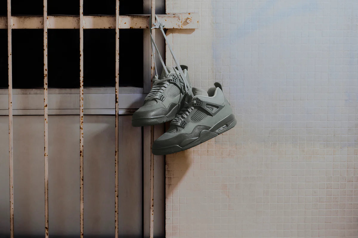 Air Jordan 4 Paris Olympics Wet Cement