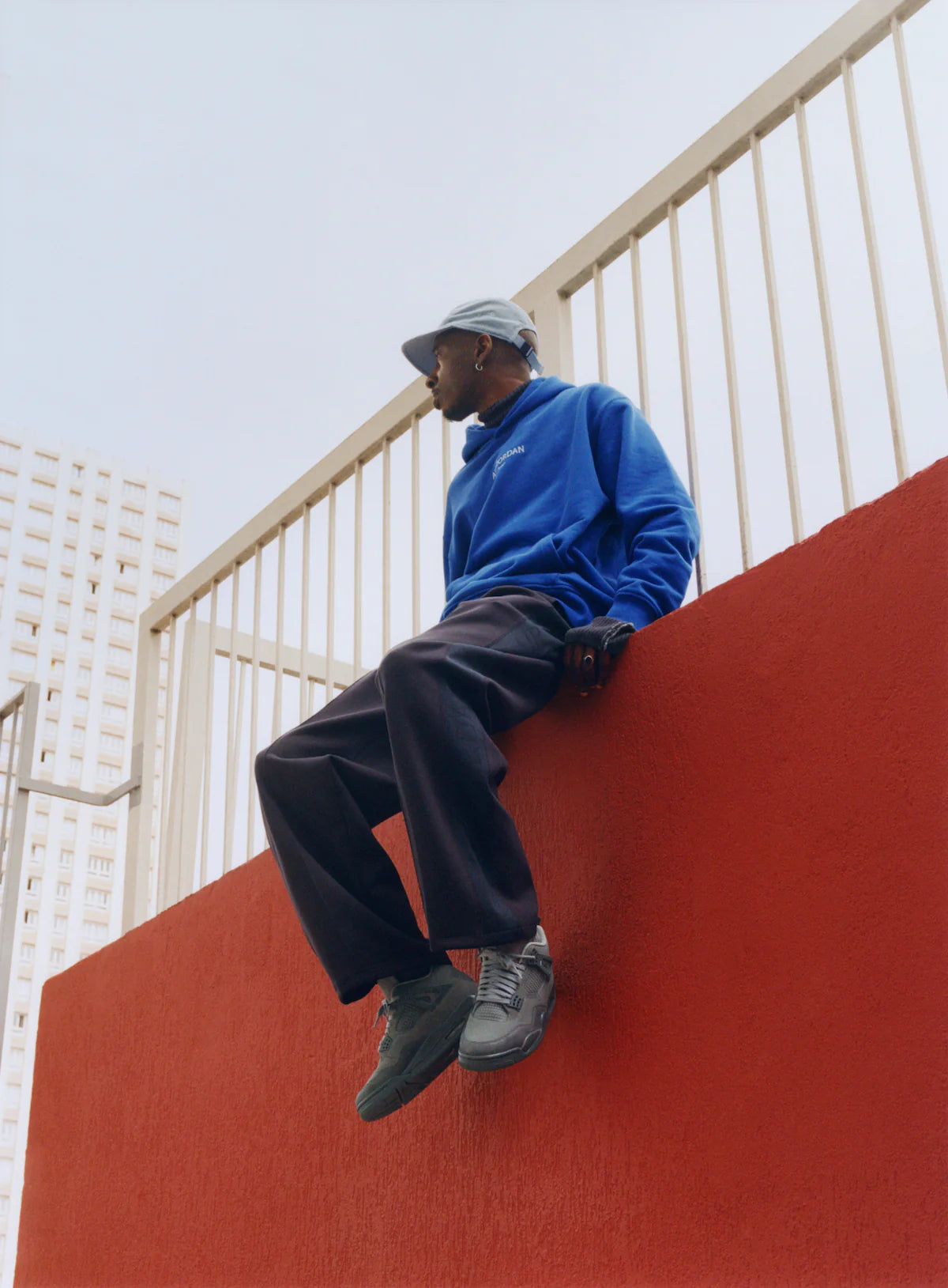 Air Jordan 4 Paris Olympics Wet Cement